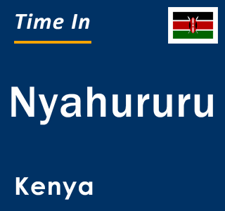 Current local time in Nyahururu, Kenya