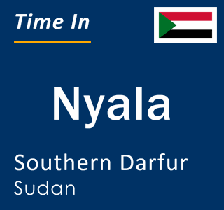 Current local time in Nyala, Southern Darfur, Sudan