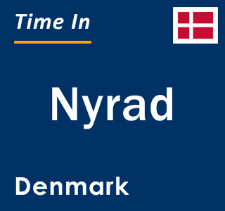 Current local time in Nyrad, Denmark