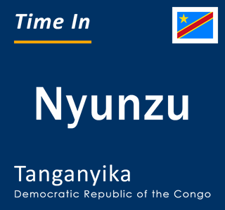 Current local time in Nyunzu, Tanganyika, Democratic Republic of the Congo
