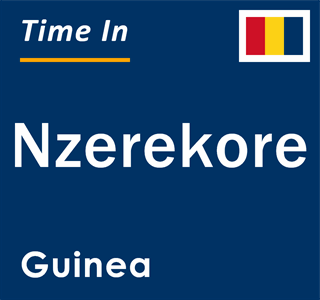 Current time in Nzerekore, Guinea