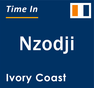 Current local time in Nzodji, Ivory Coast