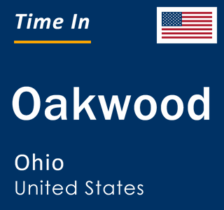 Current local time in Oakwood, Ohio, United States