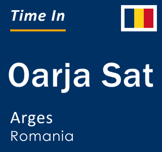 Current local time in Oarja Sat, Arges, Romania