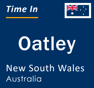 Current local time in Oatley, New South Wales, Australia
