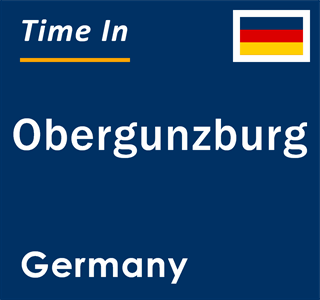 Current local time in Obergunzburg, Germany