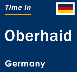 Current local time in Oberhaid, Germany