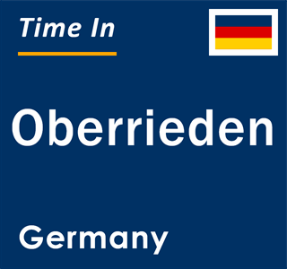 Current local time in Oberrieden, Germany