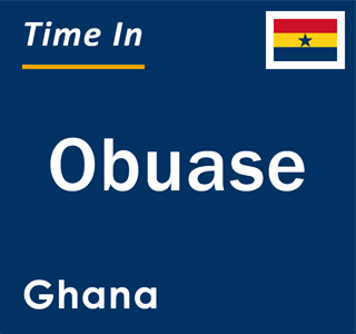 Current local time in Obuase, Ghana