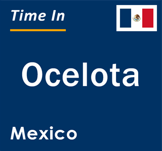 Current local time in Ocelota, Mexico