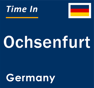 Current local time in Ochsenfurt, Germany