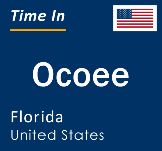 Current local time in Ocoee, Florida, United States