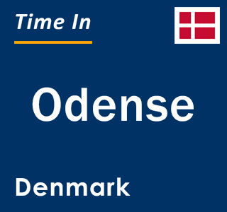 Current local time in Odense, Denmark