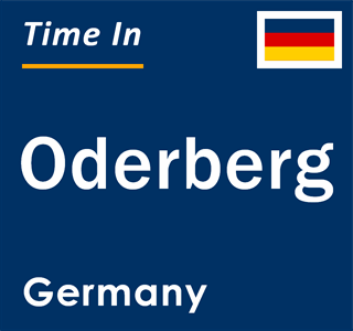 Current local time in Oderberg, Germany