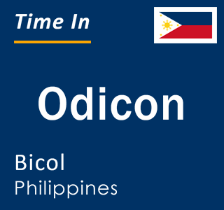 Current local time in Odicon, Bicol, Philippines