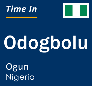 Current local time in Odogbolu, Ogun, Nigeria
