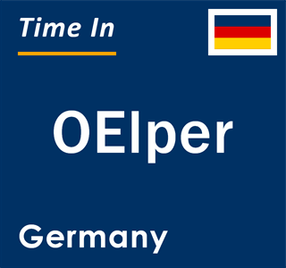 Current local time in OElper, Germany