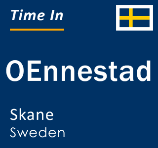 Current local time in OEnnestad, Skane, Sweden