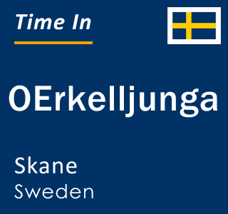 Current local time in OErkelljunga, Skane, Sweden