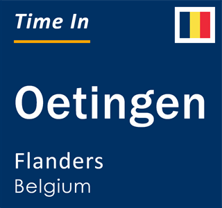 Current local time in Oetingen, Flanders, Belgium