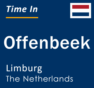 Current local time in Offenbeek, Limburg, The Netherlands