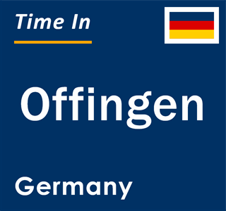 Current local time in Offingen, Germany