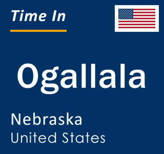 Current local time in Ogallala, Nebraska, United States