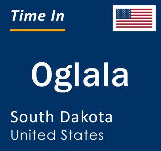 Current local time in Oglala, South Dakota, United States