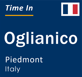 Current local time in Oglianico, Piedmont, Italy