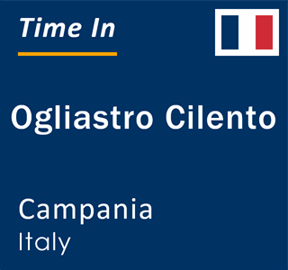 Current local time in Ogliastro Cilento, Campania, Italy