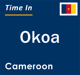 Current local time in Okoa, Cameroon