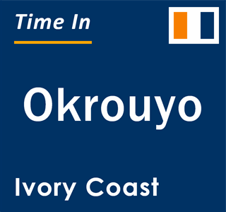 Current local time in Okrouyo, Ivory Coast