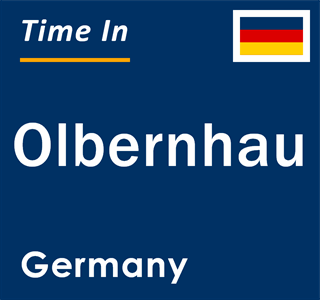 Current local time in Olbernhau, Germany