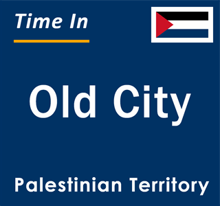 Current local time in Old City, Palestinian Territory