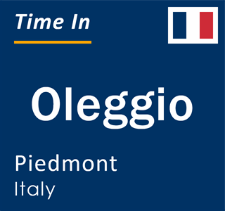 Current local time in Oleggio, Piedmont, Italy