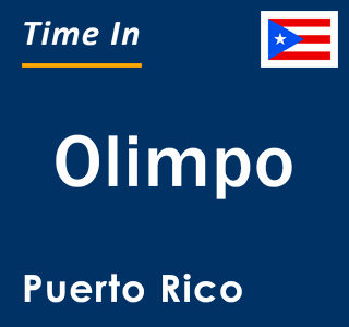 Current local time in Olimpo, Puerto Rico