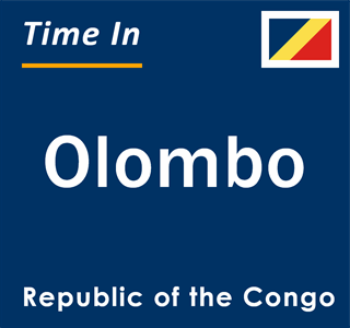 Current local time in Olombo, Republic of the Congo