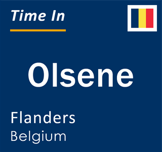 Current local time in Olsene, Flanders, Belgium