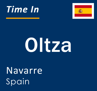 Current local time in Oltza, Navarre, Spain