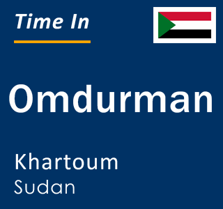 Current time in Omdurman, Khartoum, Sudan