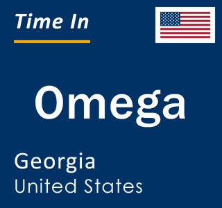 Current local time in Omega, Georgia, United States