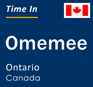 Current local time in Omemee, Ontario, Canada