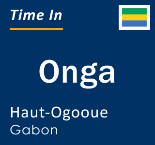 Current local time in Onga, Haut-Ogooue, Gabon