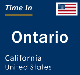 Current local time in Ontario, California, United States