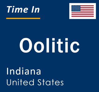 Current local time in Oolitic, Indiana, United States