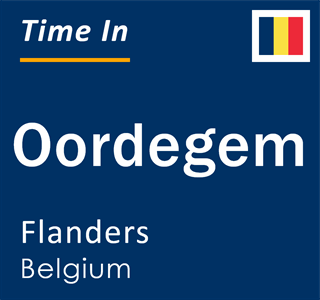 Current local time in Oordegem, Flanders, Belgium