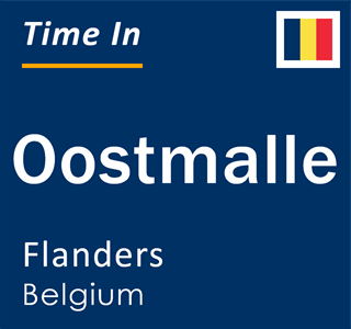 Current local time in Oostmalle, Flanders, Belgium