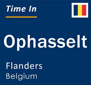 Current local time in Ophasselt, Flanders, Belgium