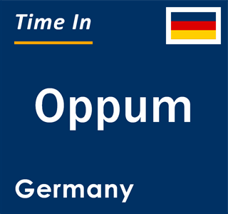 Current local time in Oppum, Germany