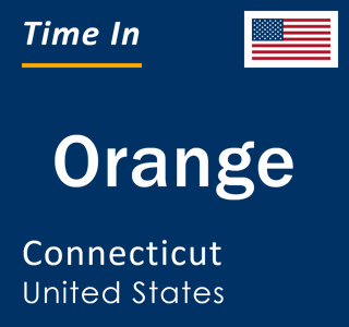 Current local time in Orange, Connecticut, United States